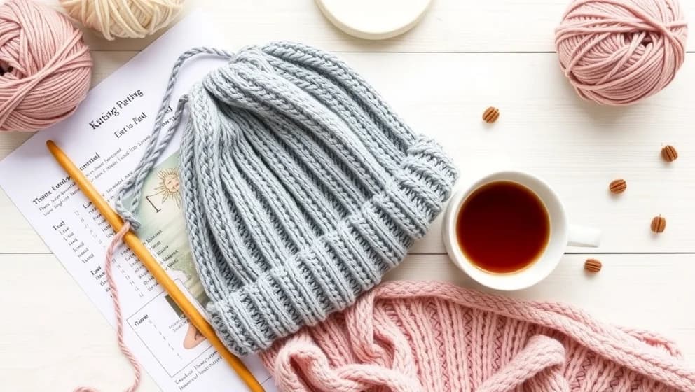 Stickad mössa dam gratis mönster att prova